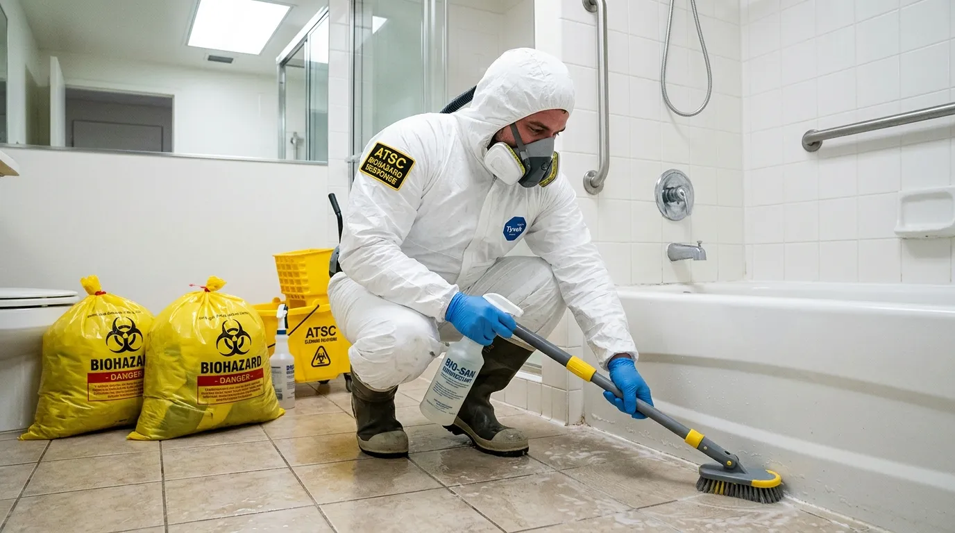 Decontamination equipment deployed for Blood Cleanup in Highlands Ranch